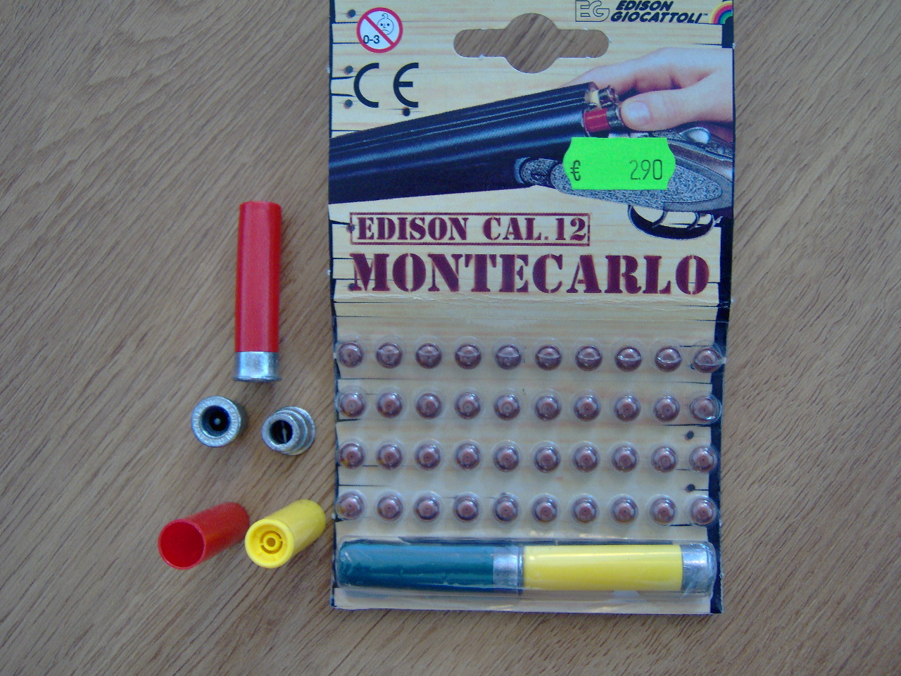 Montecarlo Spielzeuggewehr von Edison Giocattoli aus Italien - Testberichte  - Sammler - Verschiedenes - CO2air.de